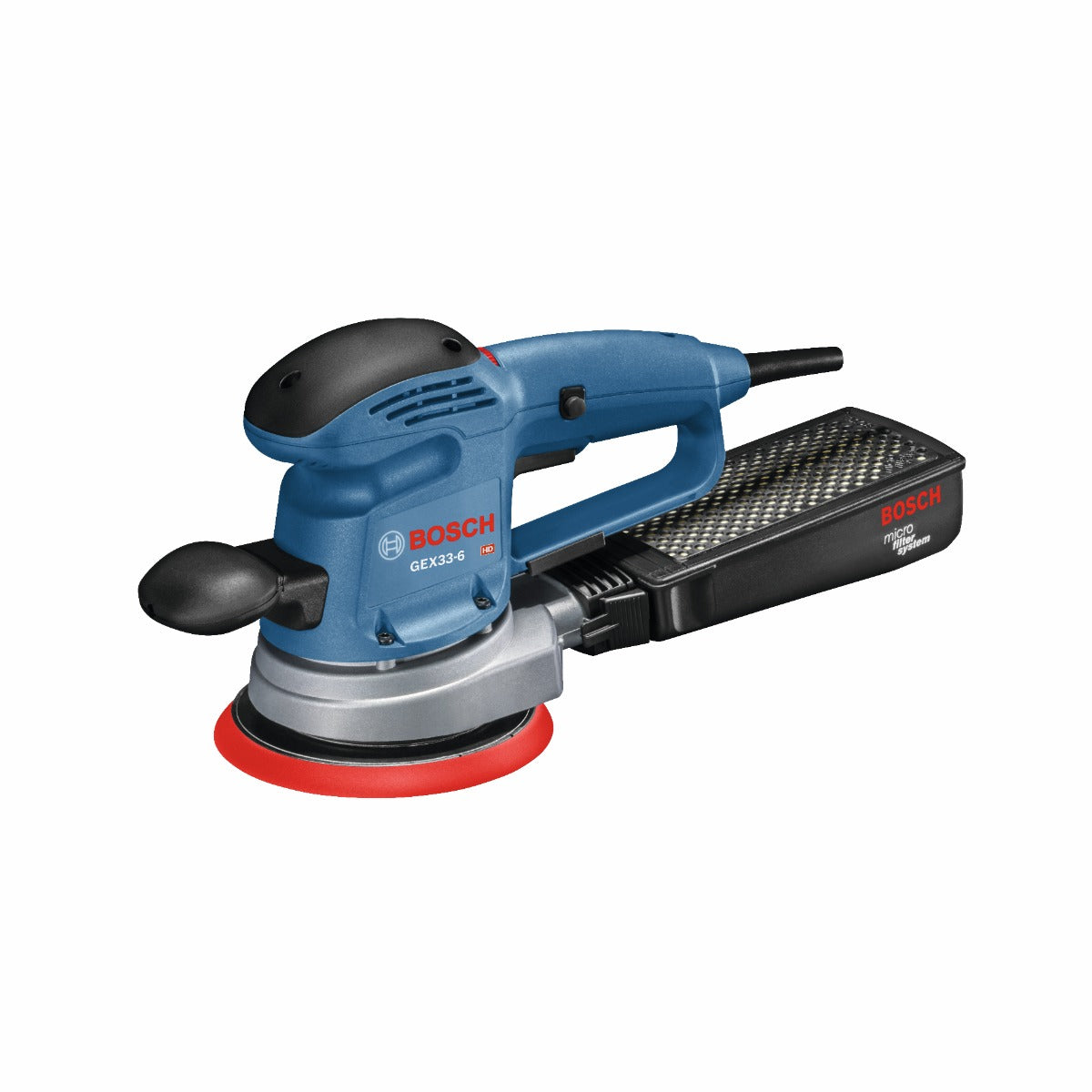 Bosch 6" Random Orbit Sander/Polisher w/ Multi-Hole Pad GEX33-6N