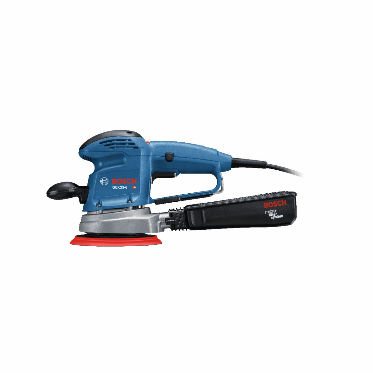 Bosch 6" Random Orbit Sander/Polisher w/ Multi-Hole Pad GEX33-6N