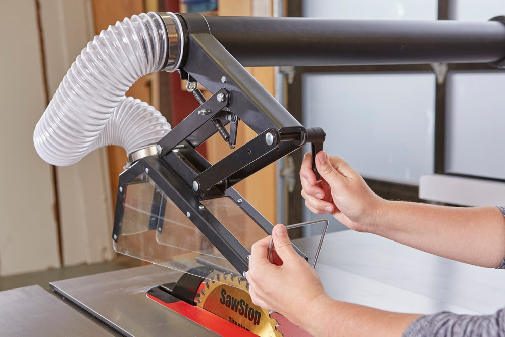 SawStop Floating Overarm Dust Collection Guard TSG-FDC