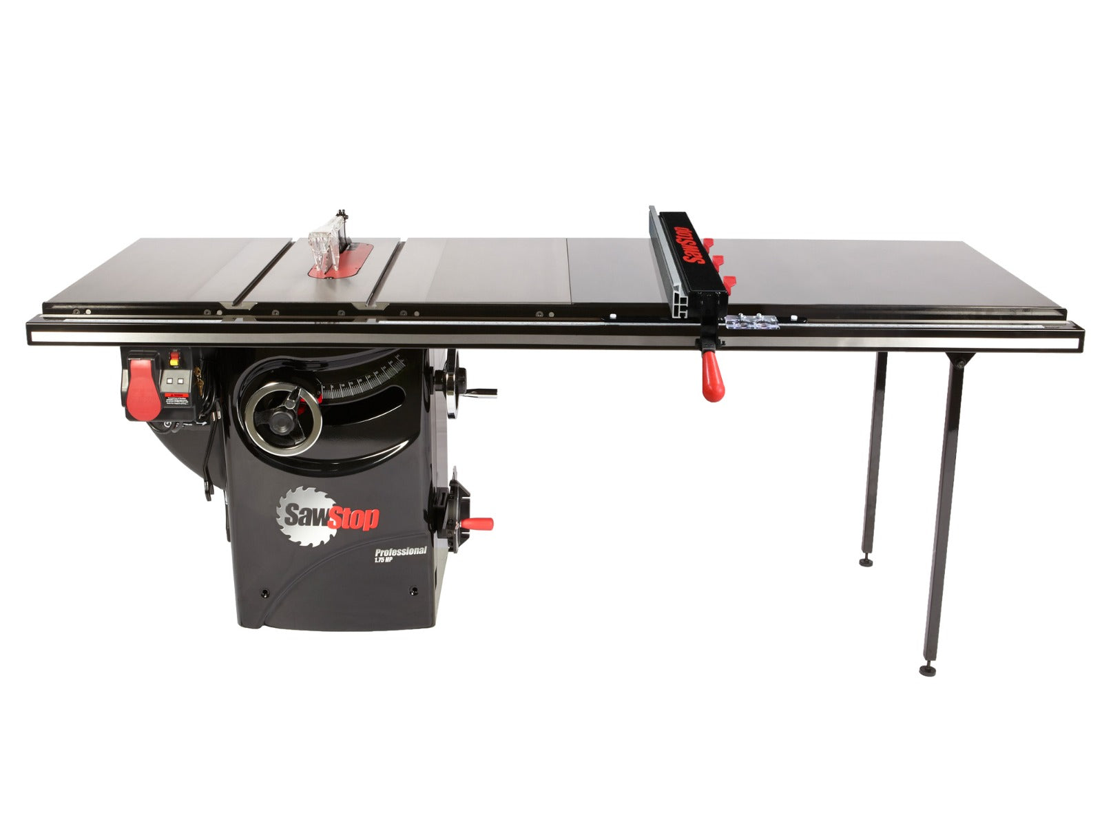 SawStop Professional Table Saw 1.75HP 110V w/ 52" T-Glide Advance Fence Assembly PCS175-ATGP52