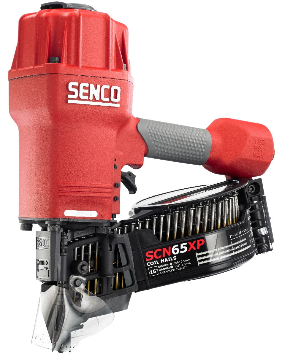 Senco 3-1/2in Coil Nailer, SCN65XP FRH Toe Nail 540104N
