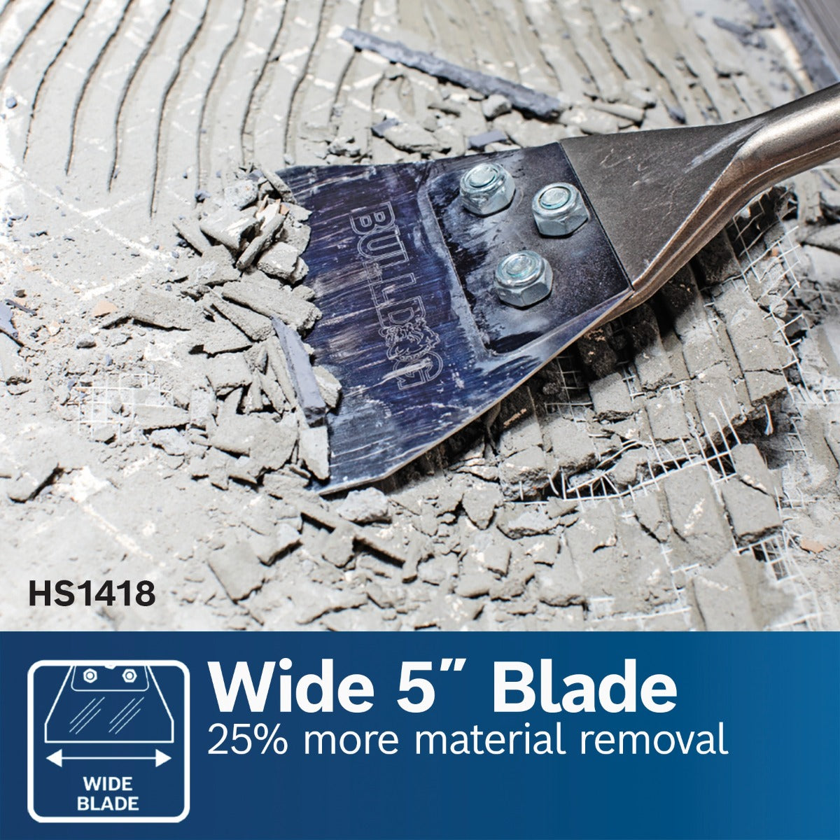 Bosch 5 x 11" SDSplus Floor Scraper HS1418