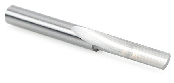 Amana Tool 1 Flute Plunge 1/4 in Dia. S.C 43512
