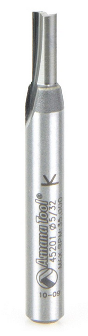 Amana Tool 2 Flute 5/32 Dia. 1/4 in Shank 45201