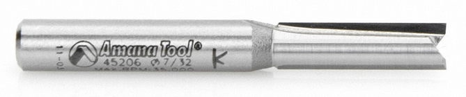 Amana Tool 2 Flute 7/32 Dia. 1/4 in Shank 45206