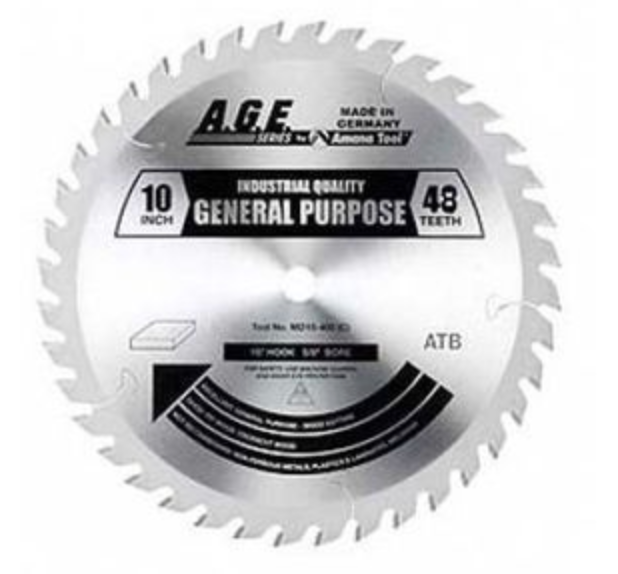 Amana Tool General 12 in x 48T ATB 1 in Bore MD12-480C