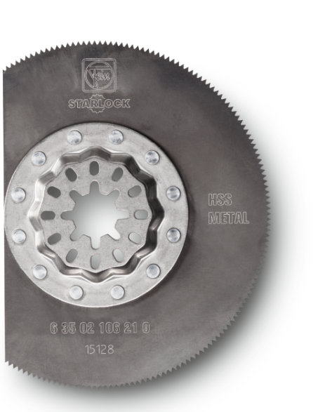 Fein Segment Saw Blade - 3-3/8" STARLOCK HSS - 2 pack 63502106220