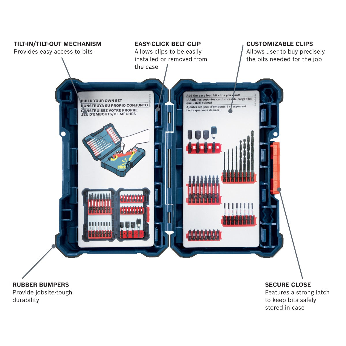 Bosch Large Case for Custom Case System (Case Only)