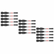 Bosch 15-Piece Driven 2 in Impact Square 2 Power Bits ITDSQ2215