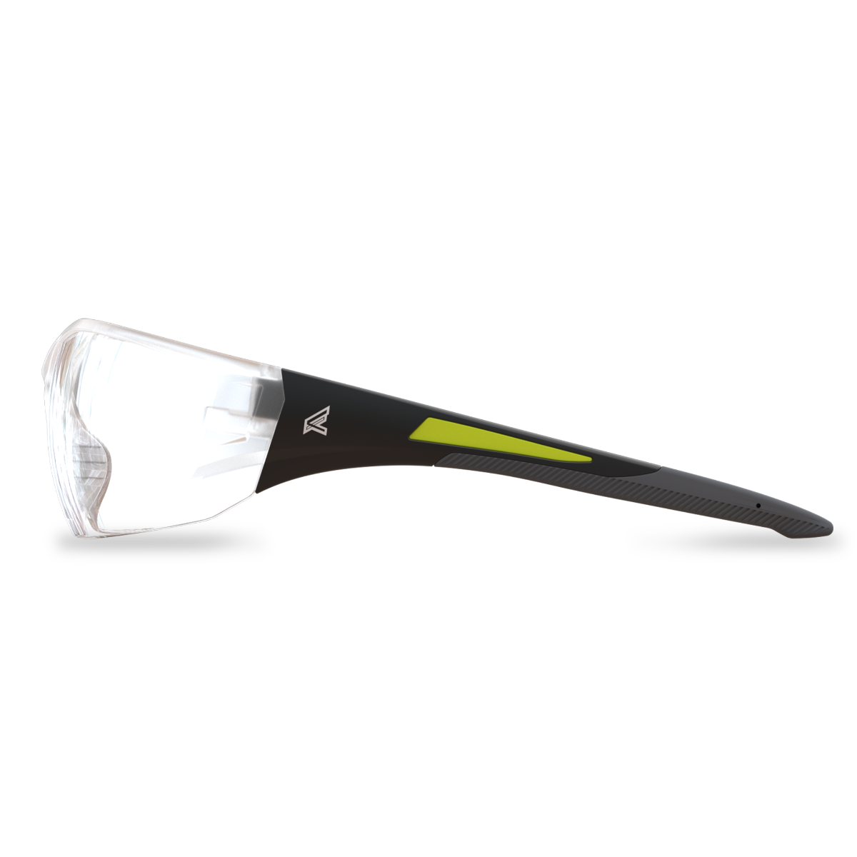 Edge Eyewear Delano G2 Safety Glasses, Black Frame, Clear Lens SD111-G2