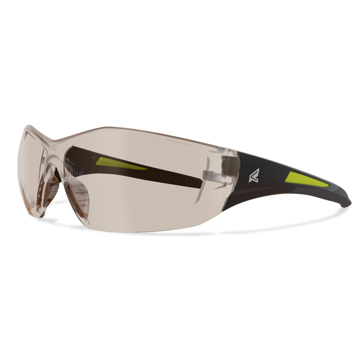 Edge Eyewear Delano G2 Safety Glasses, Black Frame, Anti-Reflective Lens SD111AR-G2