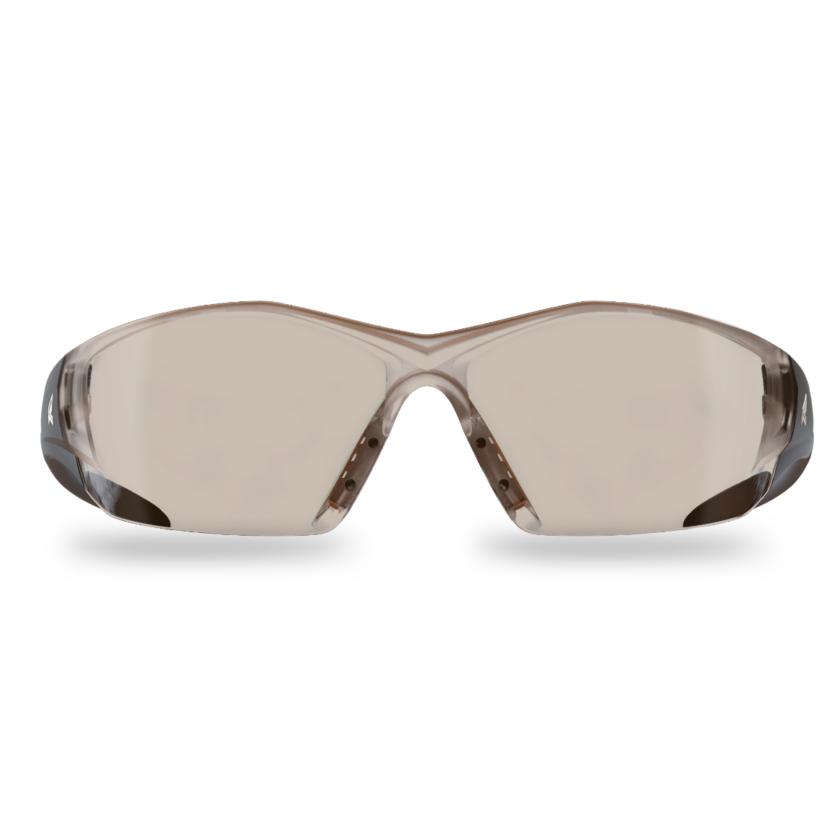 Edge Eyewear Delano G2 Safety Glasses, Black Frame, Anti-Reflective Lens SD111AR-G2