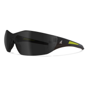 Edge Eyewear Delano G2 Safety Glasses, Black Frame, Smoke Lens SD116-G2