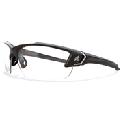 Edge Eyewear Khor G2 Safety Glasses, Black Frame, Clear Vapor Shield Lens SDK111VS-G2