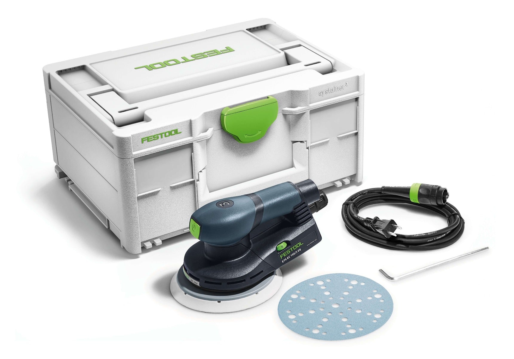 Festool 6 in. Random Orbital Sander ETS EC 150/3 EQ-Plus 576326