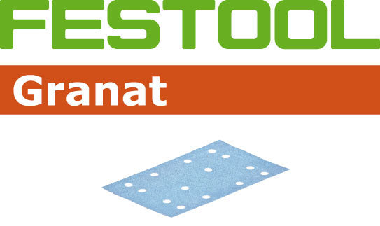 Festool Granat 80 x 133 mm 120G Abrasive Sheet STF 80x133, 100-Pack 497120