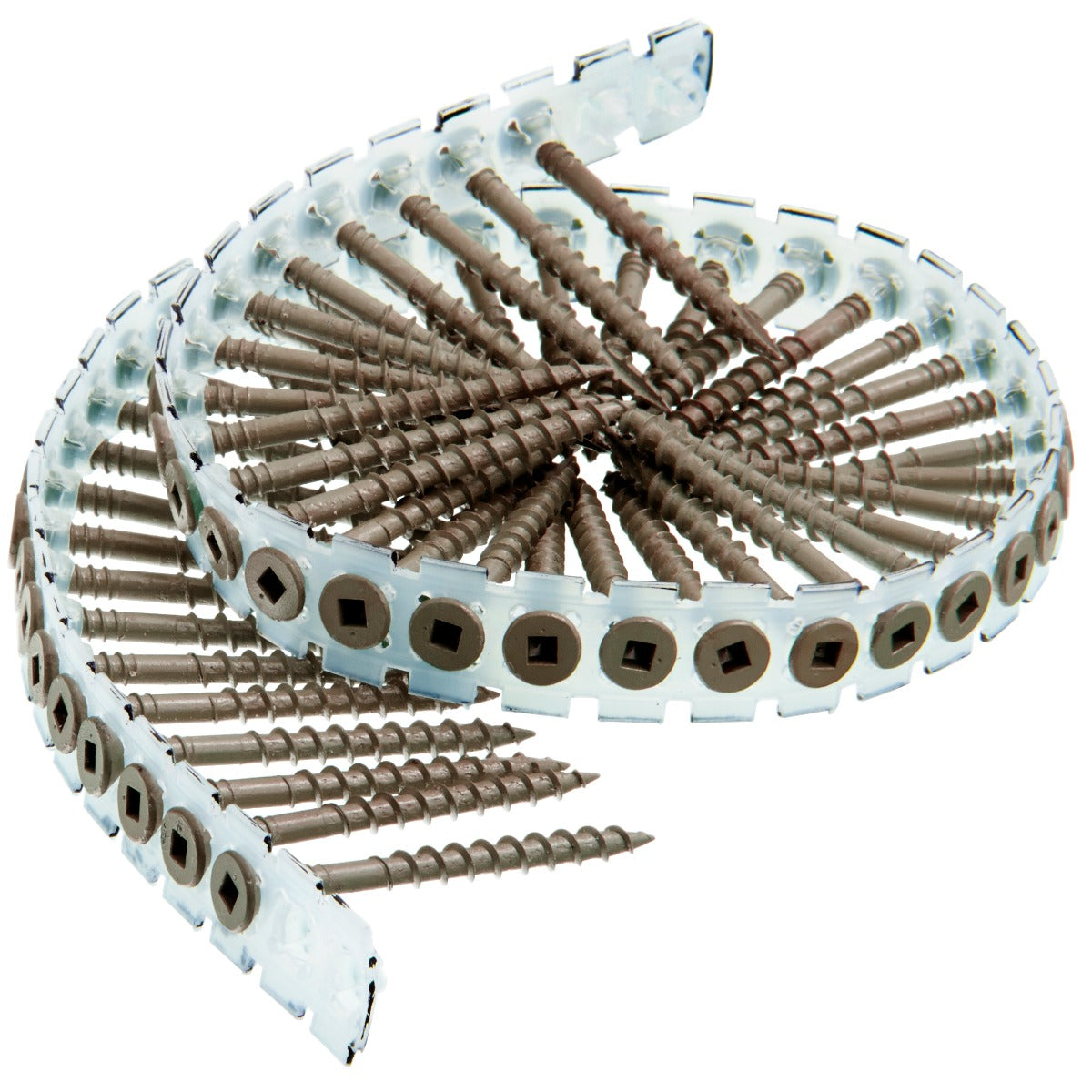 Senco no.8x2in WX3 no.2Sq Flat 17 Cut  DuraSpin Composite Decking Screws 08D200W