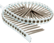 Senco no.8x2-1/2in WX3 no.2Sq Flat 17 C  DuraSpin Composite Decking Screws 08D250W