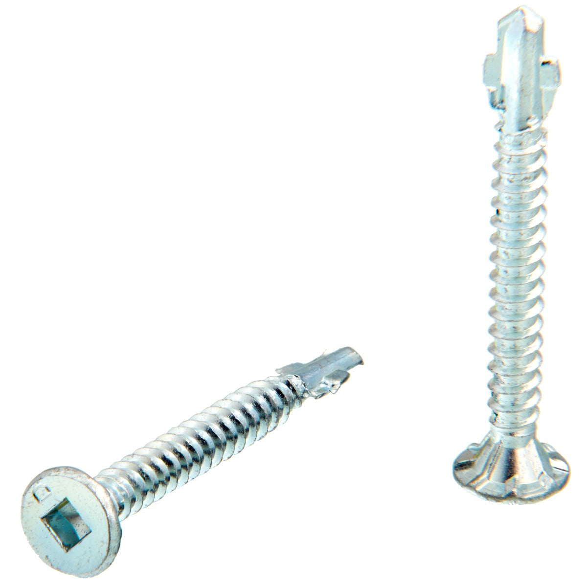 Senco no.8 x 1 5/8in Wafer/nibs no.2 Sq DuraSpin Wood to Heavy Steel Screws 08G162CTWFWS