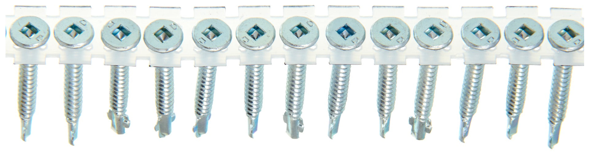Senco no.8 x 1 5/8in Wafer/nibs no.2 Sq DuraSpin Wood to Heavy Steel Screws 08G162CTWFWS