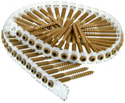 Senco no.8x2-1/2in WX3 no.2Sq Comp Tan DuraSpin Composite Decking Screws 08S250W592