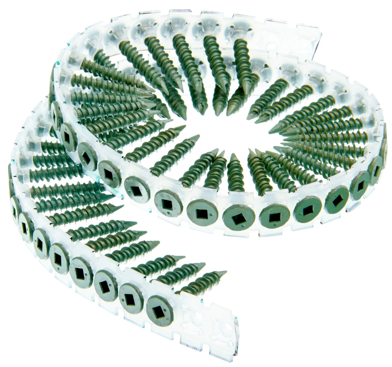 Senco no.8x1-1/4in WX3 no.2Sq Flat N Spn DuraSpin Cement Board Screws 08T125W
