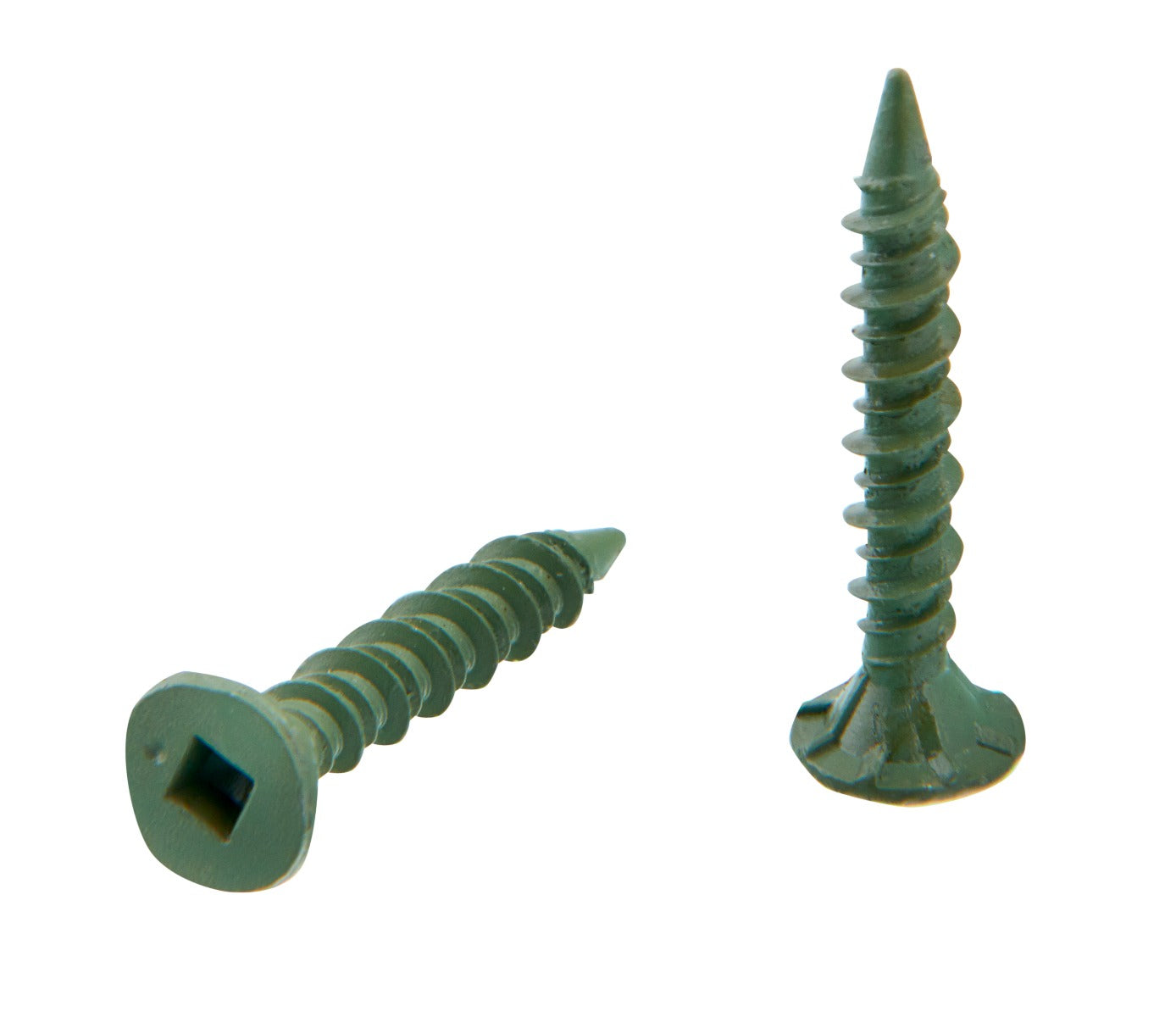 Senco no.8x1-1/4in WX3 no.2Sq Flat N Spn DuraSpin Cement Board Screws 08T125W