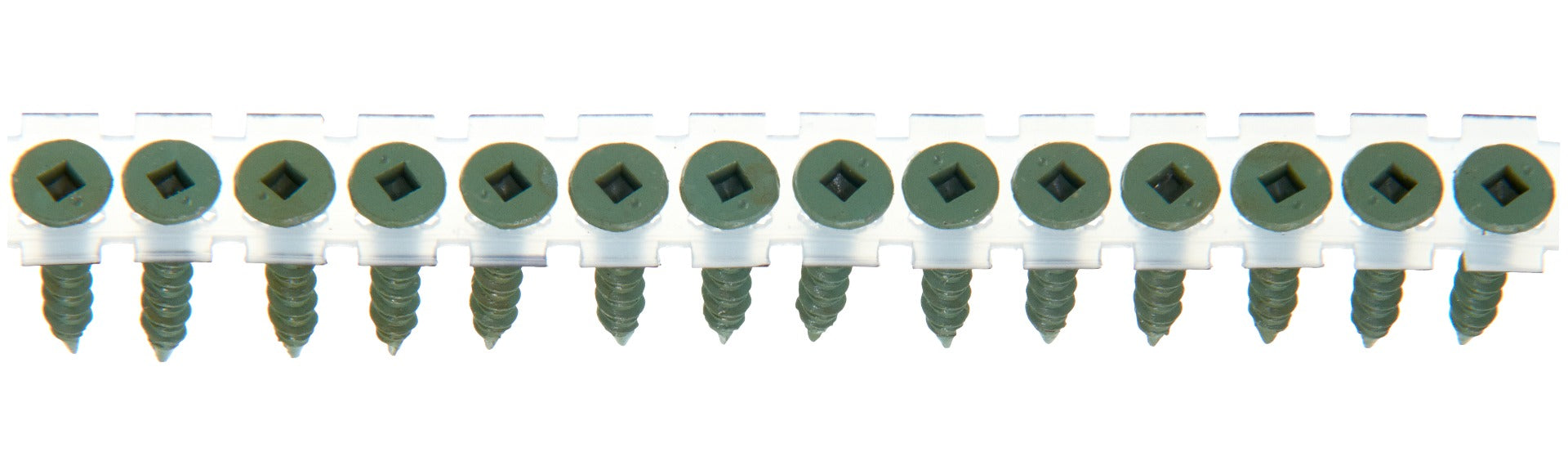 Senco no.8x1-1/4in WX3 no.2Sq Flat N Spn DuraSpin Cement Board Screws 08T125W