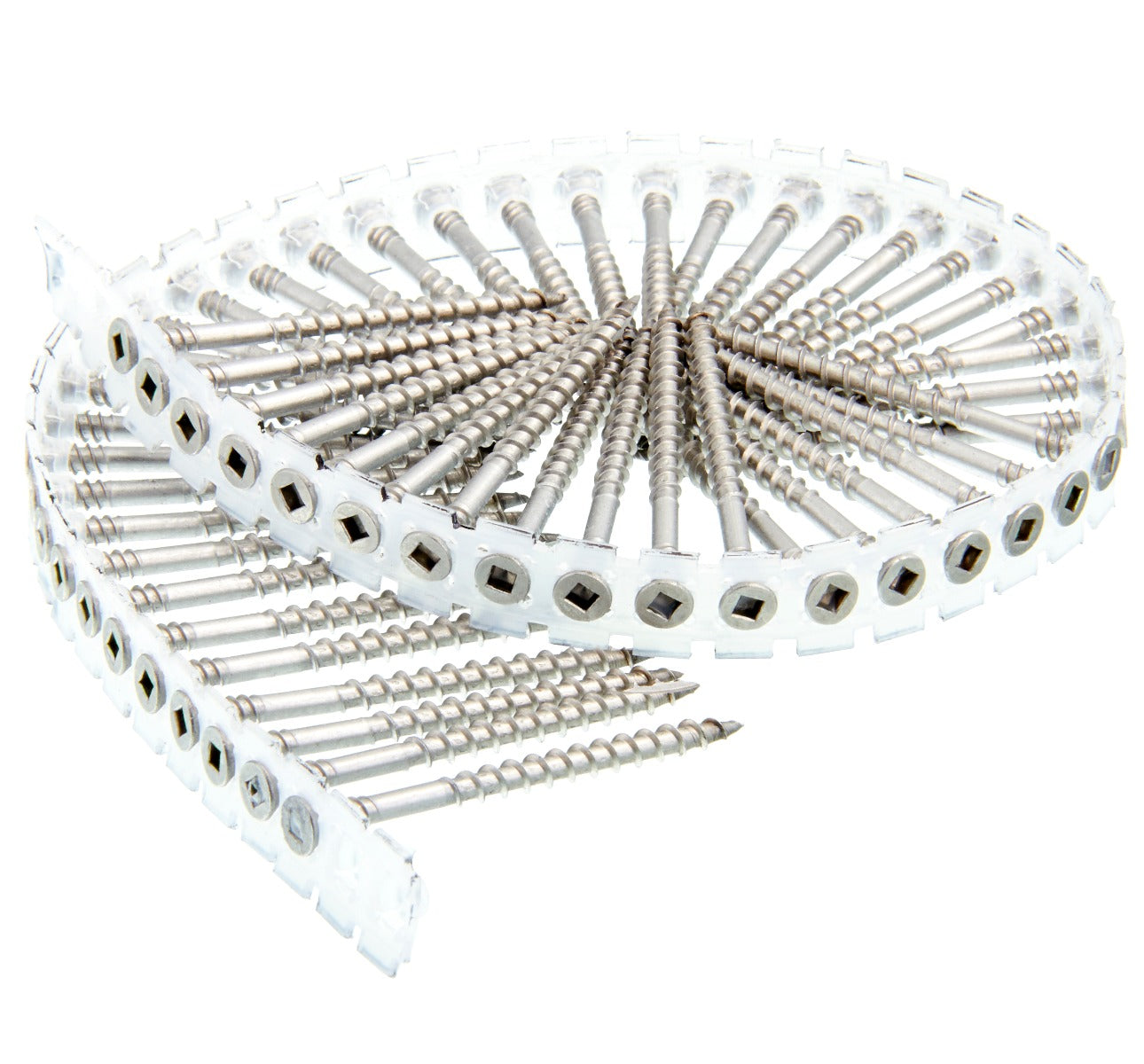 Senco no.9x3in SS no.2Sq Flat 17 Cut  DuraSpin Composite Decking Screws 09D300S