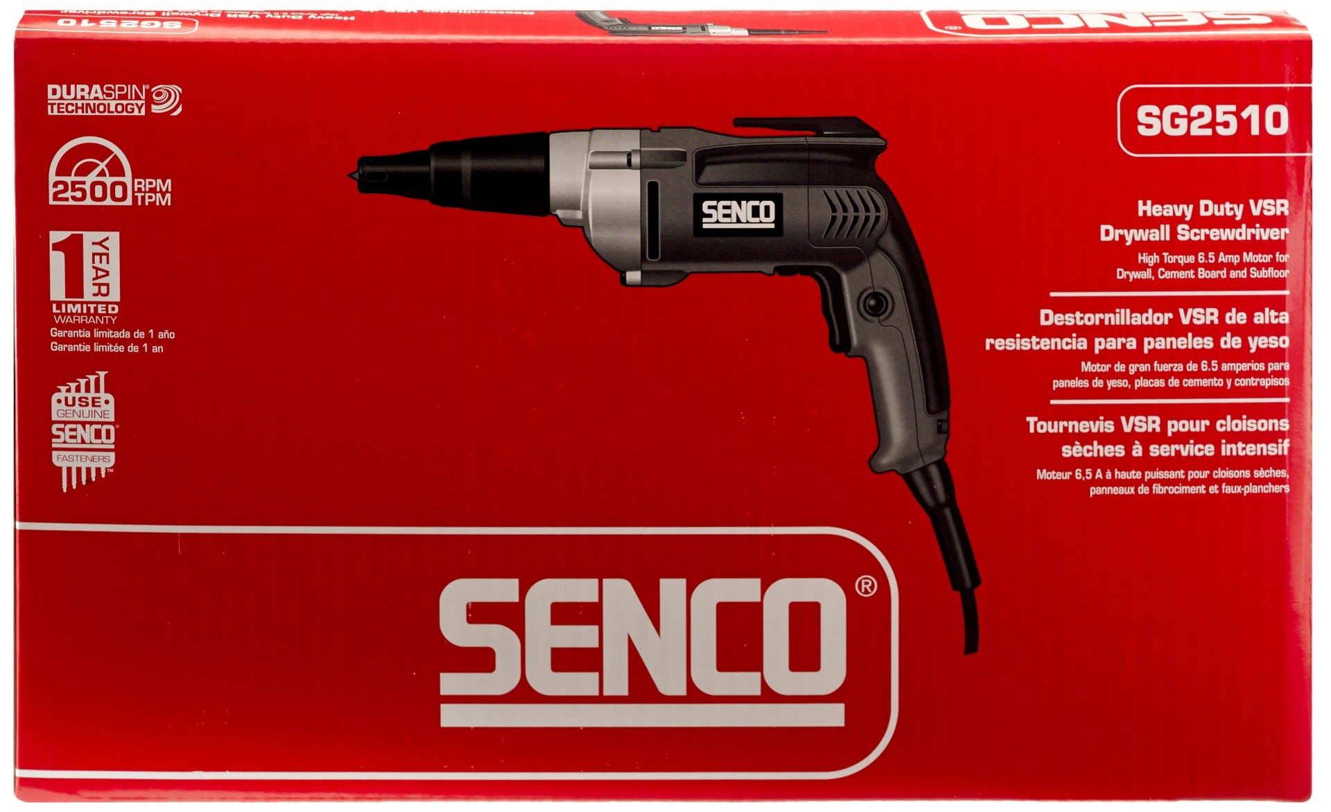 Senco High Performance 2500 RPM Screwdriver, SG2510 6X0002N