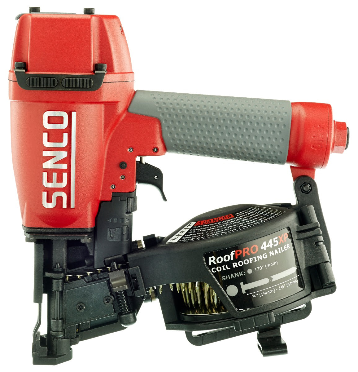 Senco 1-3/4in Coil Nailer, 15 Deg. RoofPro 445XP 8V0001N