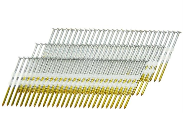 Senco 20Deg. Angled Strip Full Round Head Smooth Shank  .113 x 2 1/2in Plastic Collated Nails GD25APBSN