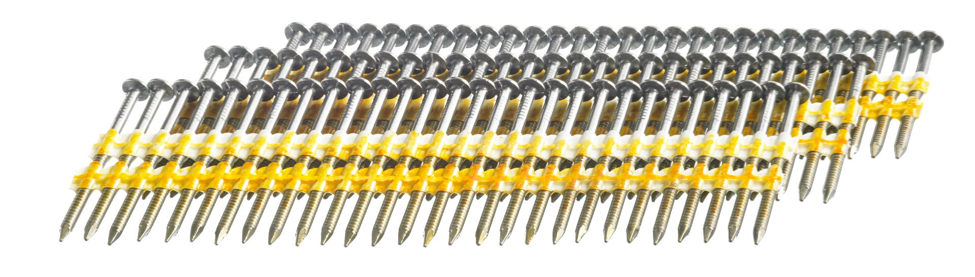 Senco 20 Deg. Angled Strip Full Round Head Ring Shank .113 x 2in  Plastic Collated Nails GL21APBSN