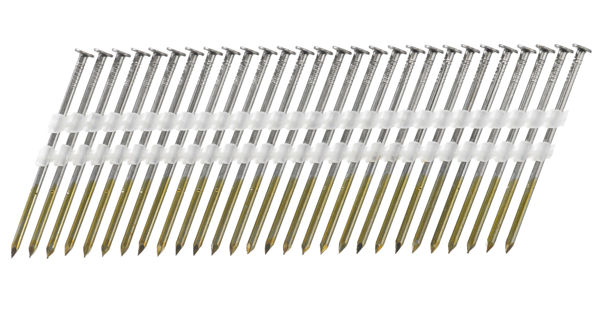 Senco 20 Deg. Angled Strip Full Round Head Smooth Shank .120 x 3in Plastic Collated Nails HD27APBSN