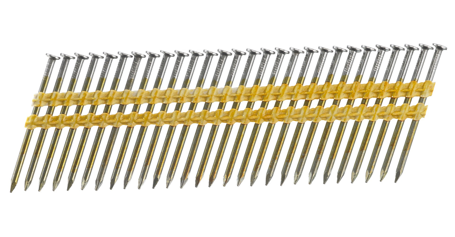 Senco 20 Deg. Angled Strip Full Round Head Smooth Shank .131 x 2 1/2in Plastic Collated Nails KD25APBSN