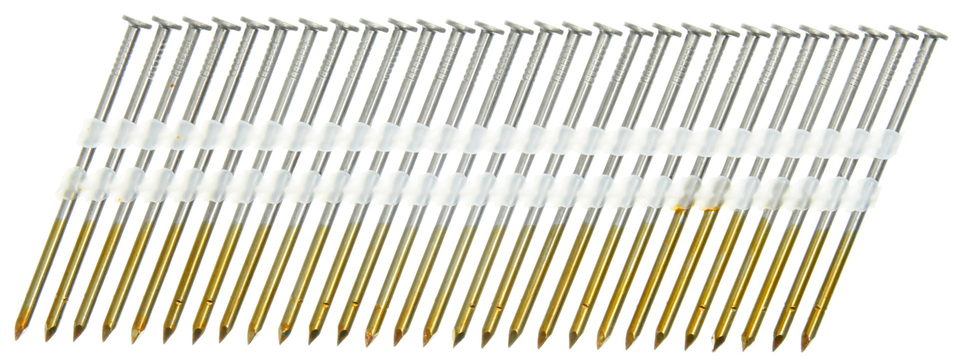 Senco Angled Strip Full Round Head Smooth Shank .131 x 3in 20 Deg. Plastic Collated Nails KD27APBSN