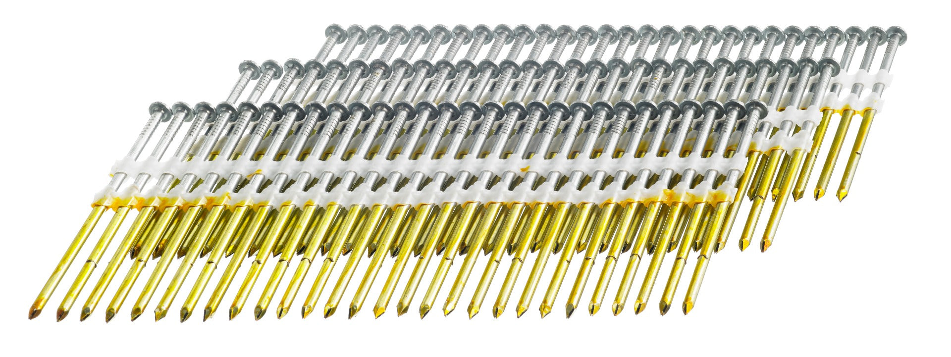 Senco 20 Deg. Angled Strip Full Round Head Smooth Shank .131 x 3-1/2in Plastic Collated Nails KD29ASBS