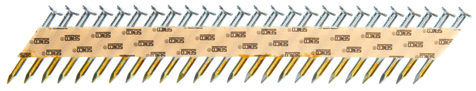 Senco 34Deg.  Metal Connector .131 x 1-1/2in Paper Tape Non-Heat Treated Nails M002261