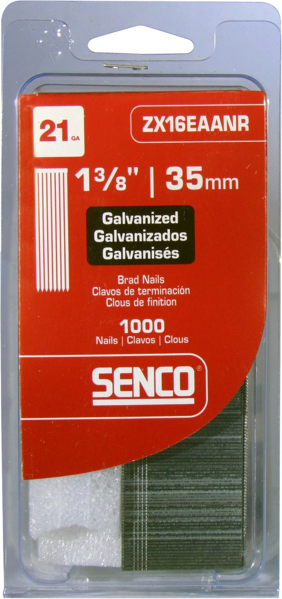 Senco 21 Ga. Straight Strip 1-3/8in Medium Head Pins ZX16EAA