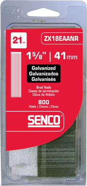 Senco 21 Ga. Straight Strip 1-5/8in Medium Head Pins ZX18EAA