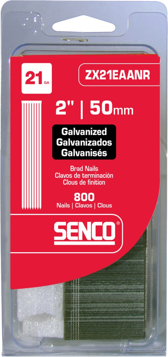 Senco 21 Ga. Straight Strip 2in Medium Head Pins ZX21EAA