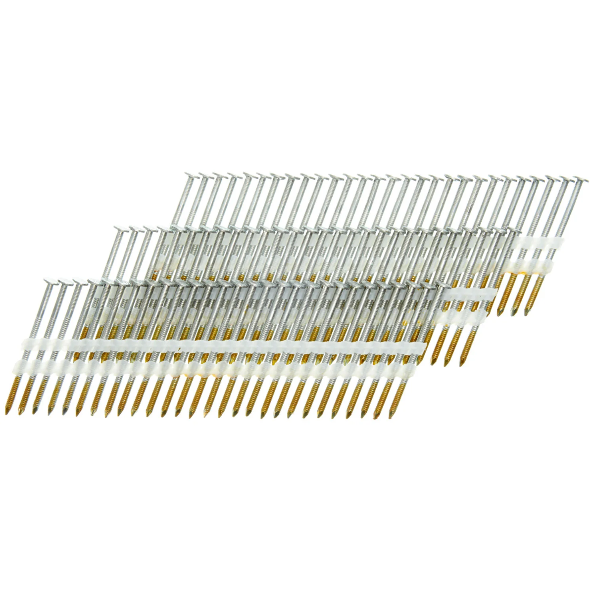 Senco .113 x 2-3/8" HD 21deg Angled Strip Full Round Head Ring Shank Plastic Collated Nails, 1000 ct GL24ASBSNR