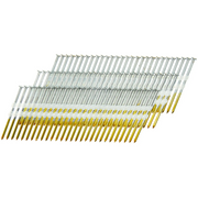Senco .131 x 3-1/4" BB 21deg Angled Strip Full Round Head Smooth Shank Plastic Collated Nails, 1000 ct KD28APBSNR