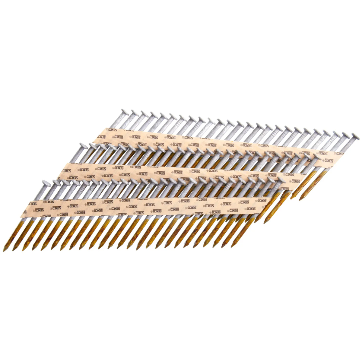 Senco .162 x 2-1/2" HD 34deg Metal Connector Paper Tape Hardened Nails, 2000 ct ND25AJBDN