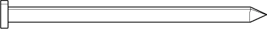 Senco .162 x 2-1/2" HD 34deg Metal Connector Paper Tape Hardened Nails, 2000 ct ND25AJBDN