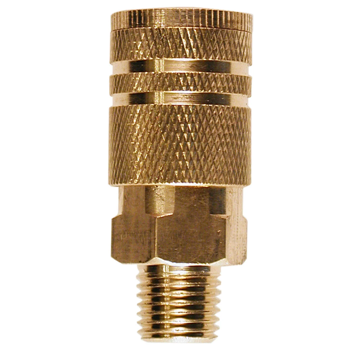 Senco Male Coupler 1/4" x 3/8" MPT PC0504
