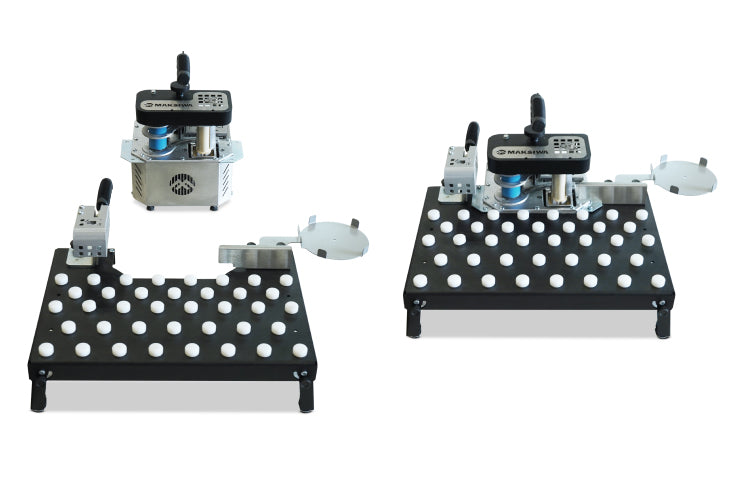 Maksiwa Portable Edgebander with Table, Manual, 1 Phase, 110V CBC.FLEX