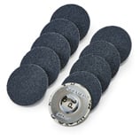 7/8 in. EZ Lock Pet Nail Grooming Sanding Disc, 10-Pack