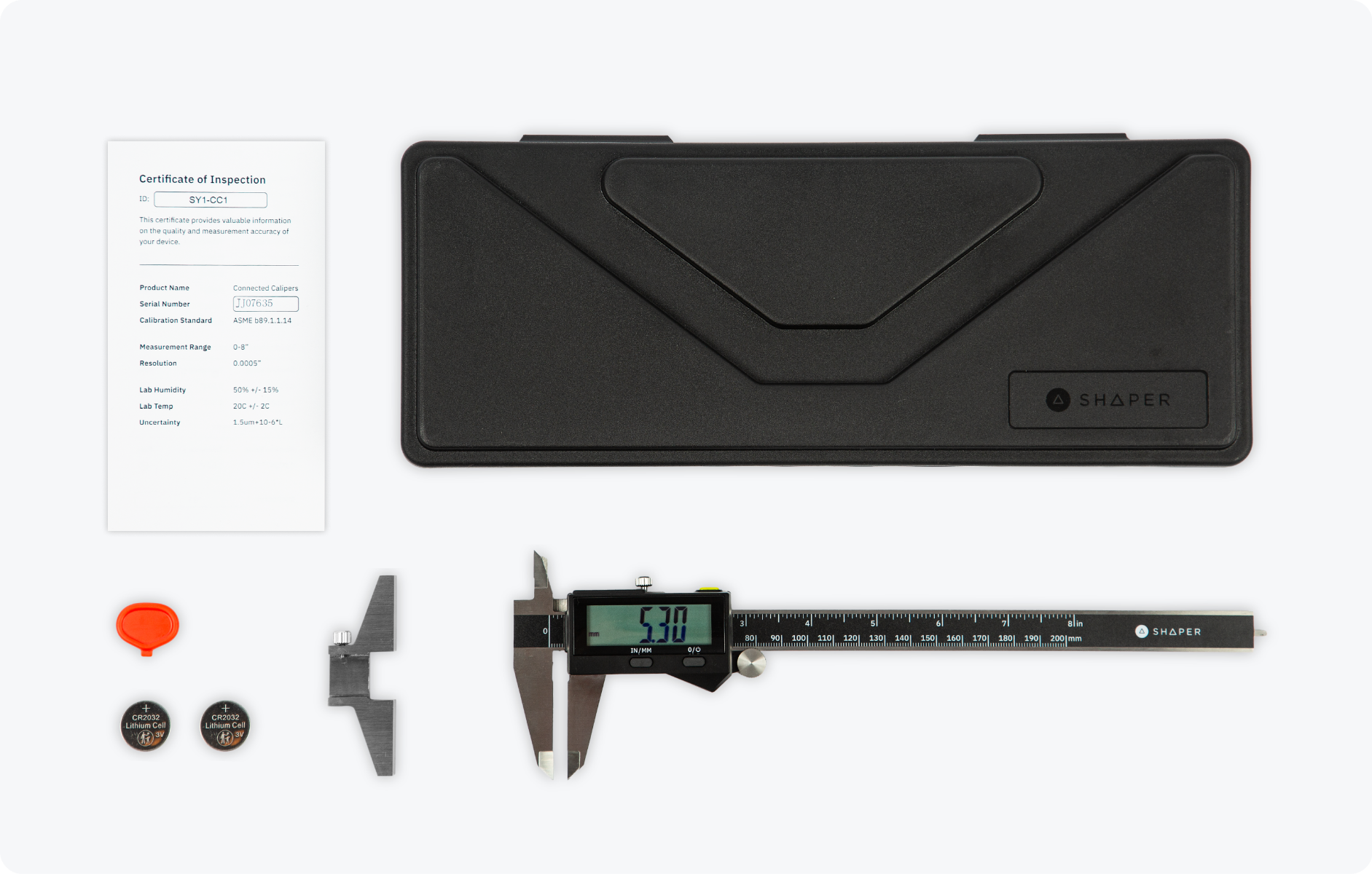 Shaper Tools Connected Caliper SY1-CC1