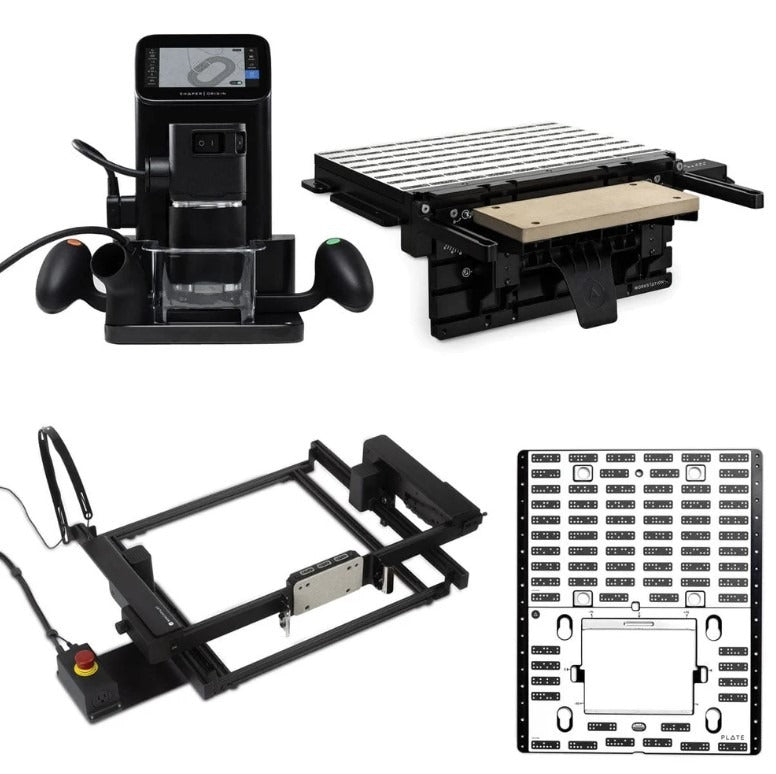 Shaper Tools Origin + Workstation + Plate + BenchPilot SO2-W-P-BP